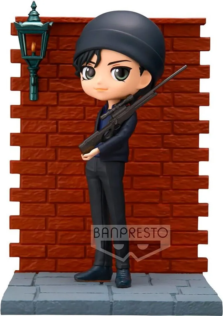 Figurine Shuichi Akai Qposket Authentique Bandai Évitez les Contrefaçons