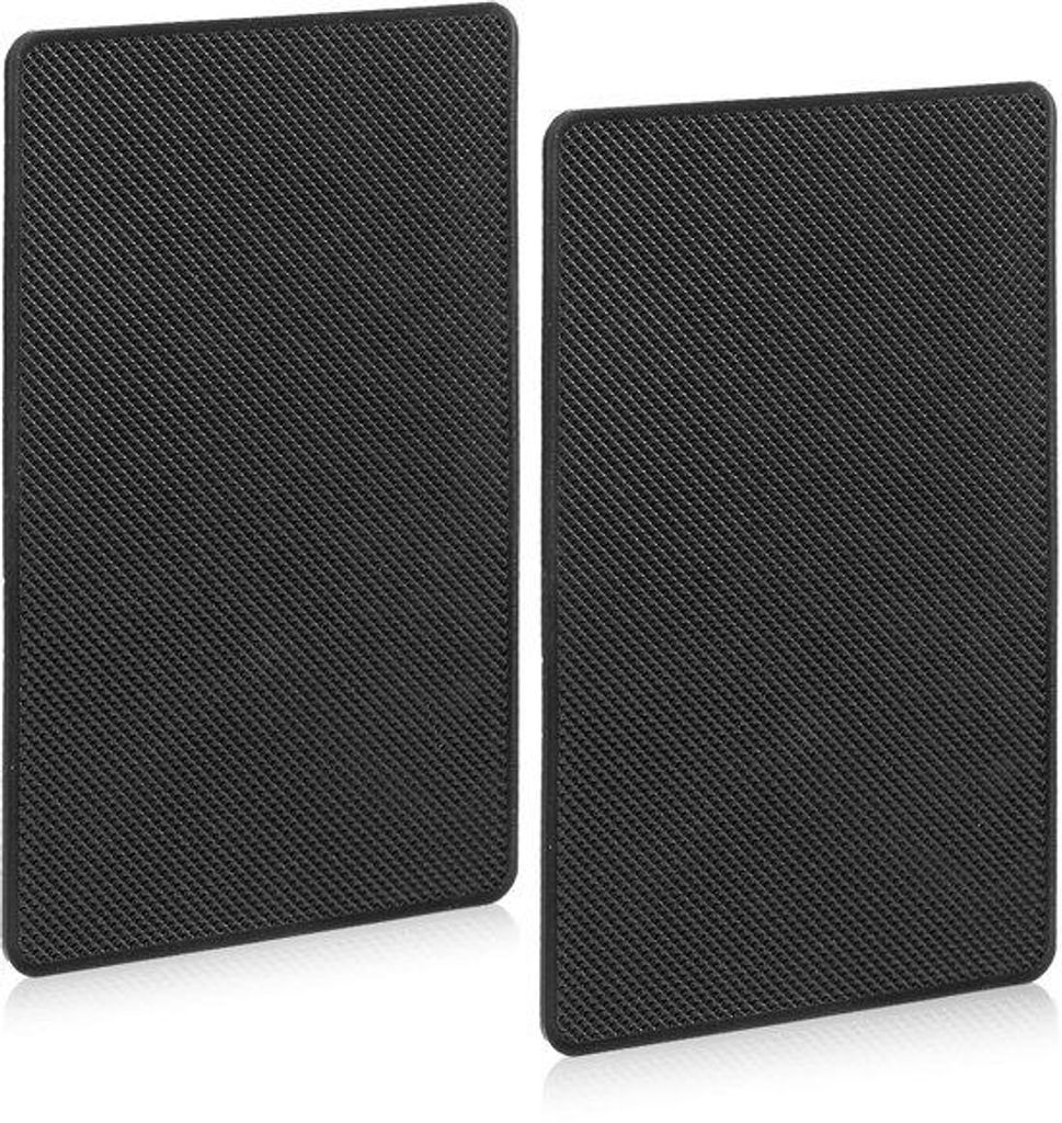 2er Antislip-Mat, 10,6 x 5,9 Zoll, universell, antislip, Auto-Dashboard-Mat, für Smartphone-Halter, Smartphones, Sonnenbrillen, Schlüsselhalter
