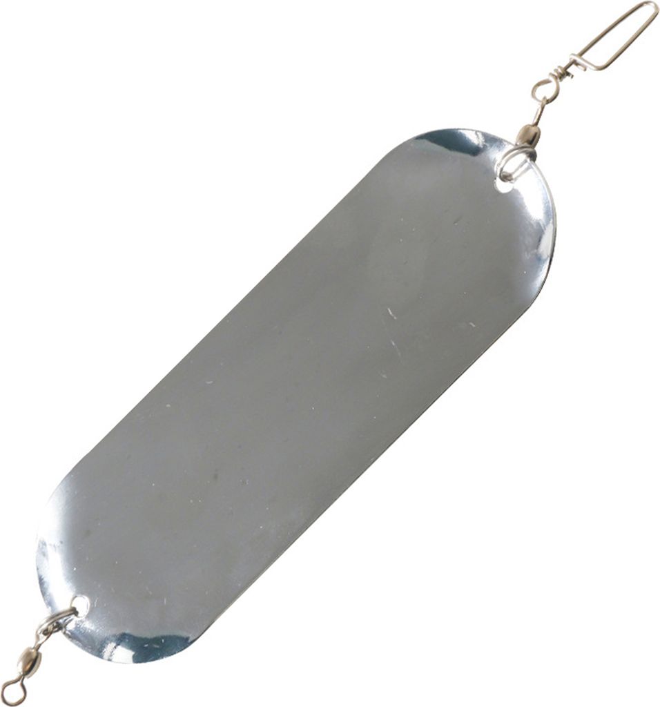 Angelblinker, rostfrei, wiederverwendbar, kompakte Größe, tragbar, reflektierend, für Süßwasser und Meerwasser, Metall-Blinktafel, Angelzubehör