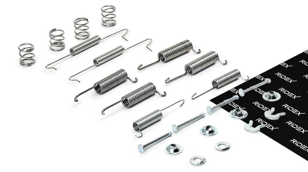 RIDEX Zubehörsatz Bremsbacken 1502A0020 Hinten für VW TRANSPORTER III Bus 252mm 56mm