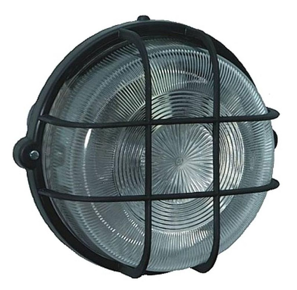 Brennenstuhl Rundleuchte Color IP44 100W schwarz, 1270700