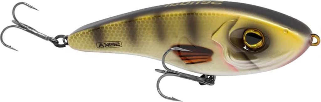 Seika Pro Big Sendai 14,5cm 55 g Striped Brownie Jerkbait