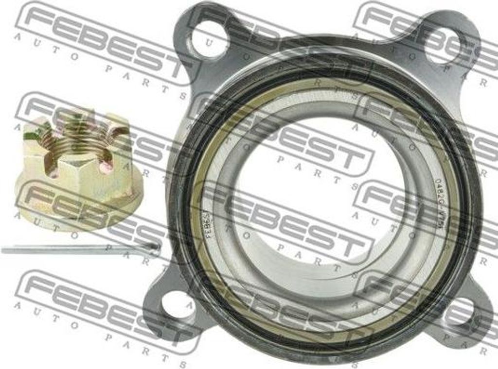 FEBEST 0482G-V75F Radnabe OE 3880A012 kompatibel mit Pajero