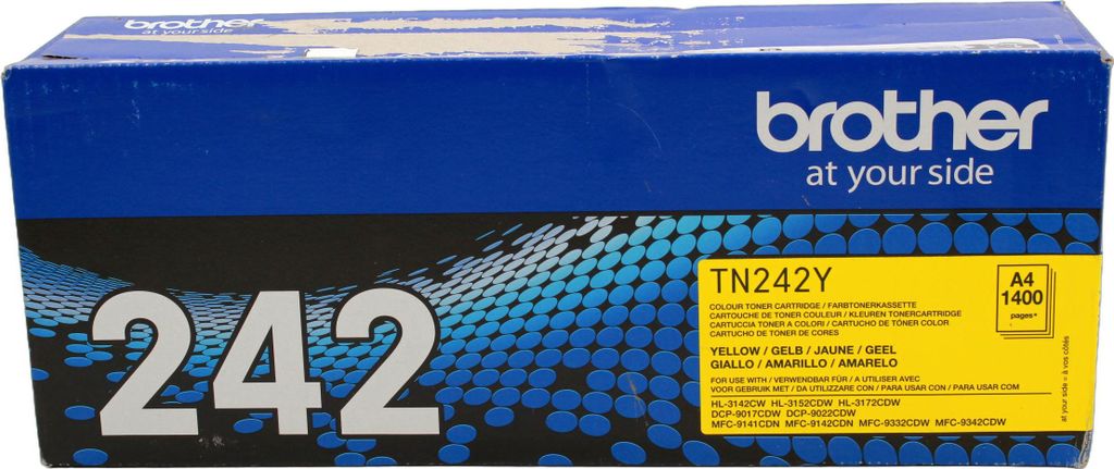 Brother TN-242 Y Toner yellow Produktbild 