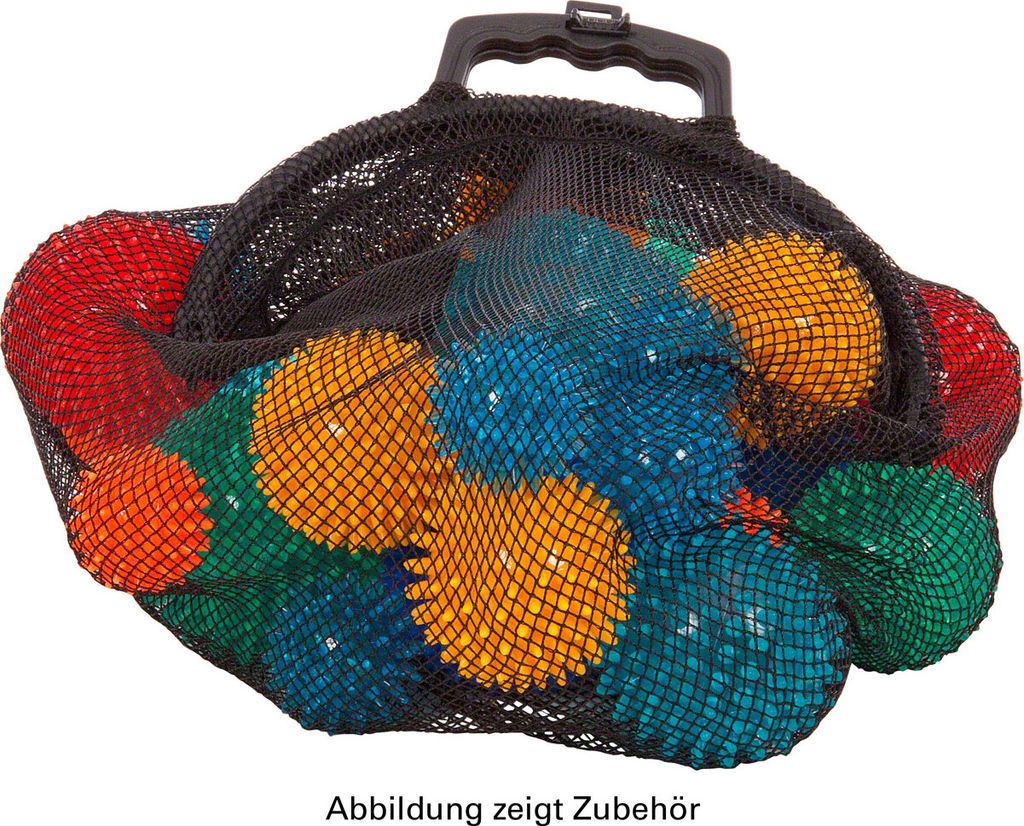 Ballnetz Balltragenetz Balltasche für 40 Bälle Fußbälle Handbälle, GELB