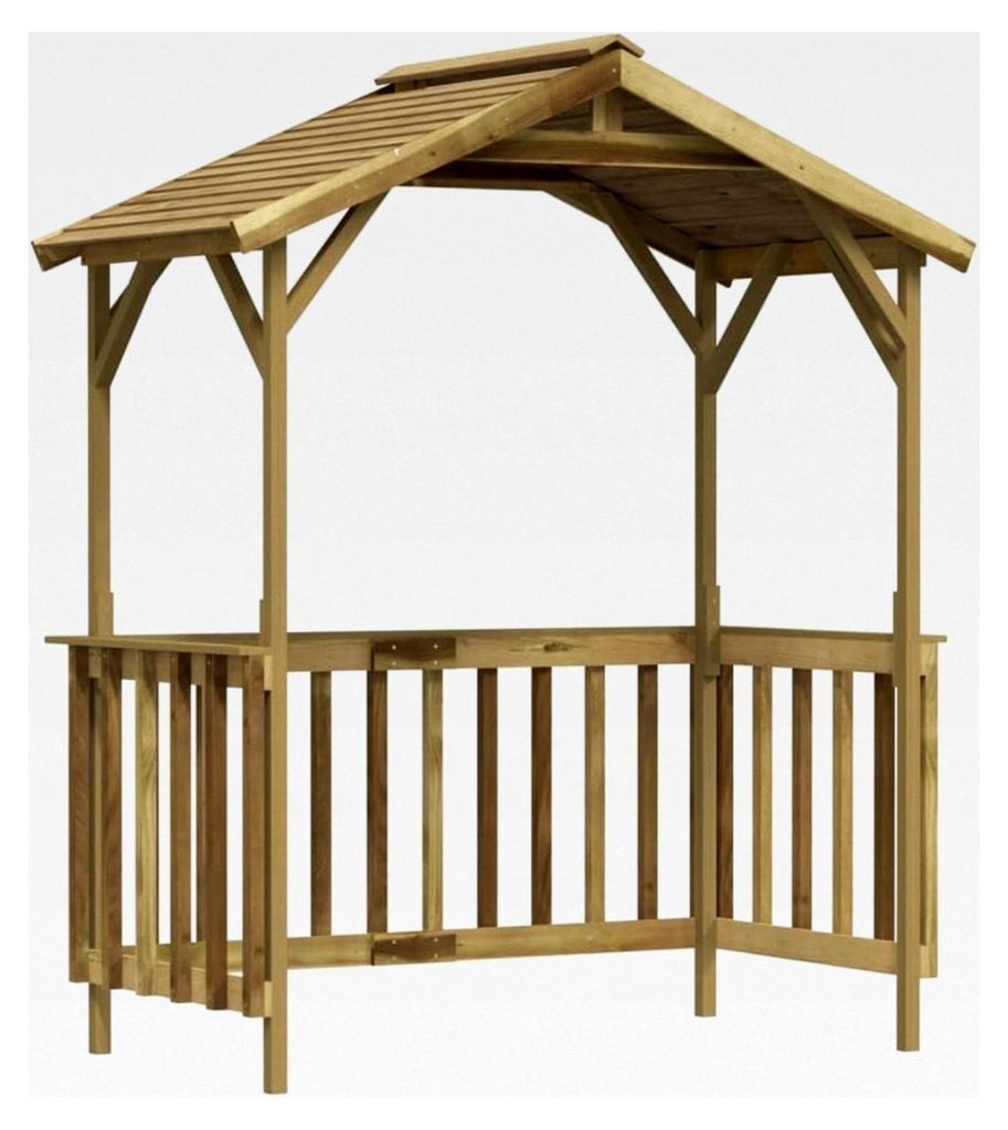 Imprägniertes Kiefernholz Grillpavillon 163,5x93x210cm