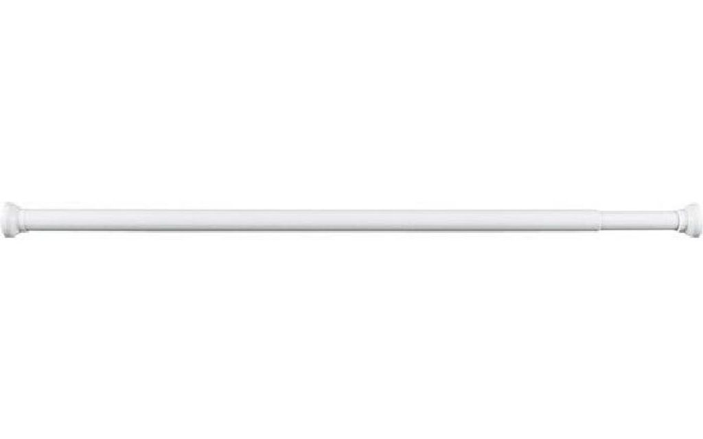 Teleskop-Duschvorhangstange 118-215cm, Weiß