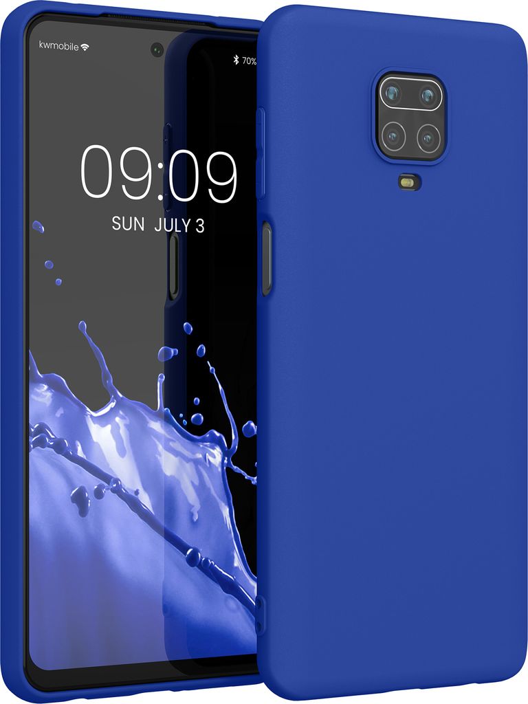 kwmobile Hülle kompatibel mit Xiaomi Redmi Note 9S / 9 Pro / 9 Pro Max Hülle - weiches TPU Silikon Case - Cover geeignet für kabelloses Laden - ...