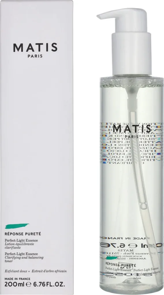 Matis Perfect Light Essence 200ml - Essence Visage pour Peau Mixte Éclat