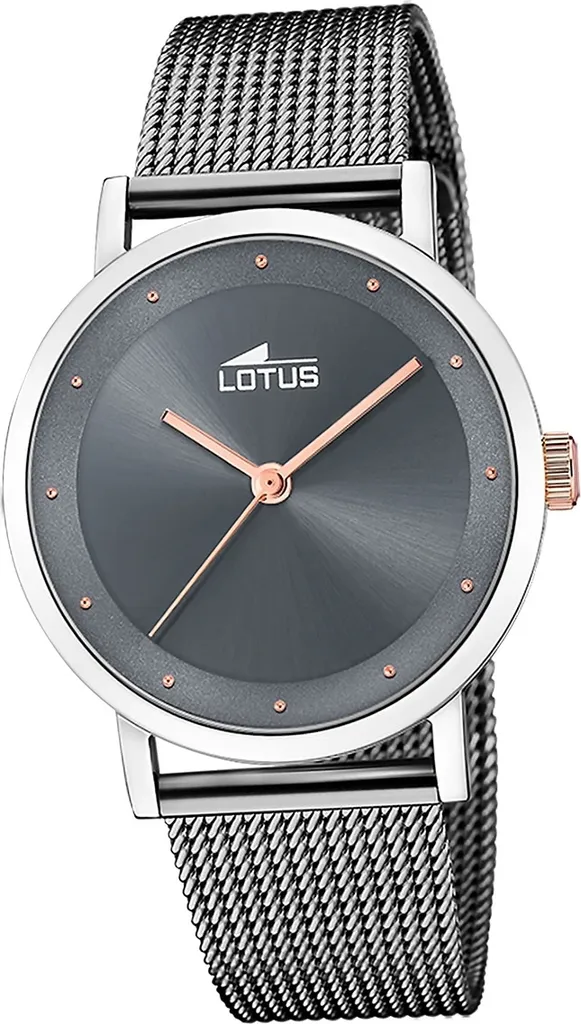 Lotus Orologio Donna Grigio Acciaio 18878/3: Minimalist Chic Look
