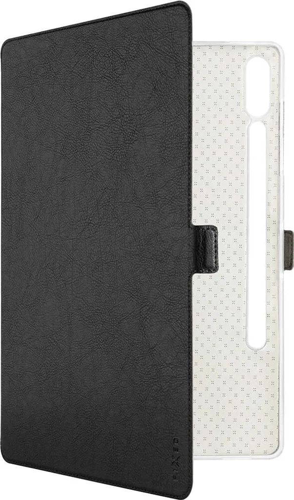 Housse Fixed Topic Tab pour Galaxy Tab S9+ Noir avec Support Vidéo