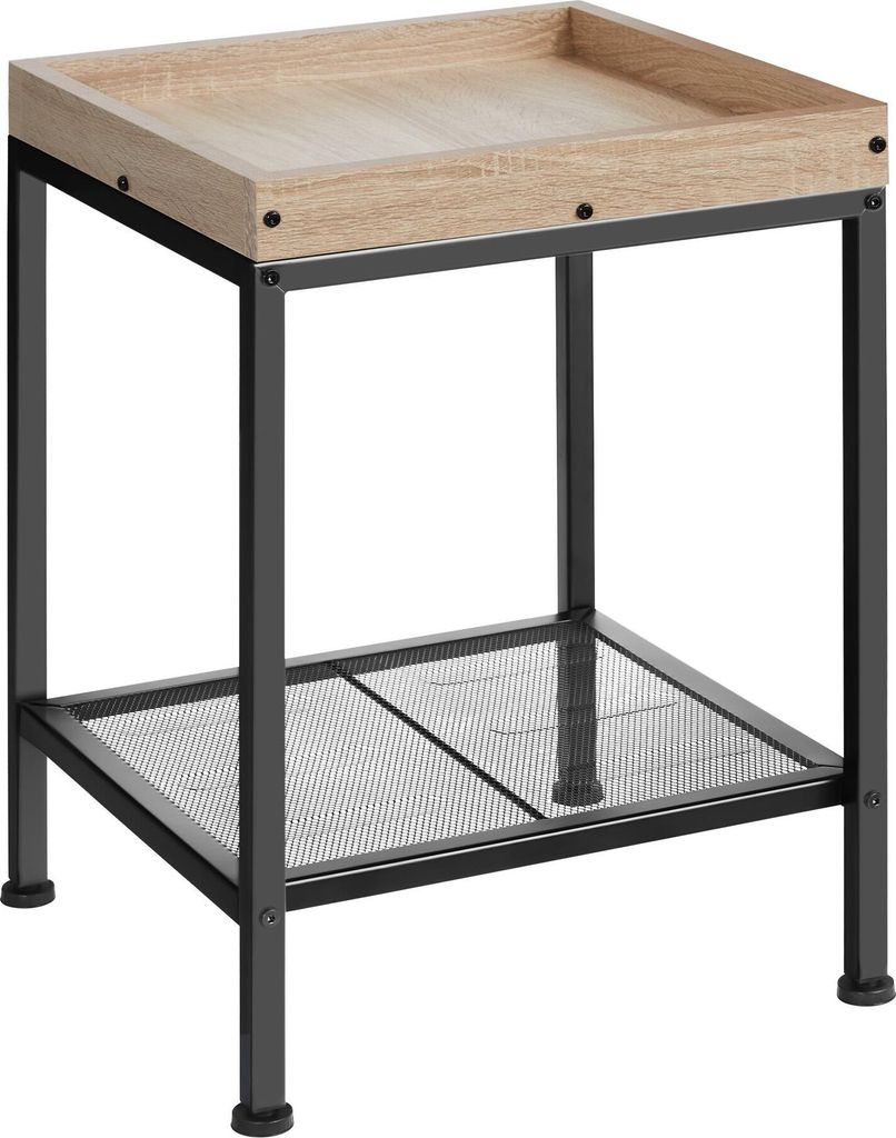 tectake Beistelltisch Rochester 41,5x41x56cm