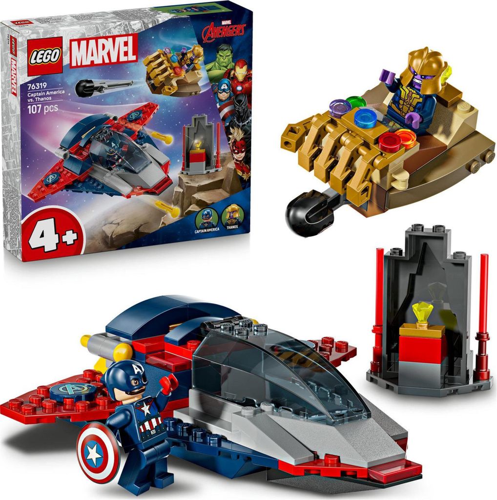 LEGO(R) SUPER HEROES 76319 Captain America vs. Obrázok produktu 