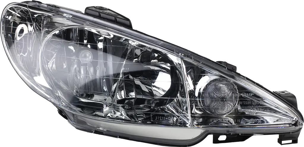 Johns, fari alogeni anteriori principali adatti per Peugeot 206 CC 09/ 98- H7 H7 destra 6205S9