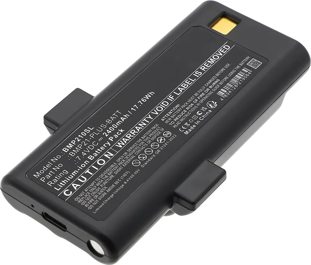 Batterie Rechargeable Imprimante Brady BMP21-Plus et BMP21-Lab 7.4V