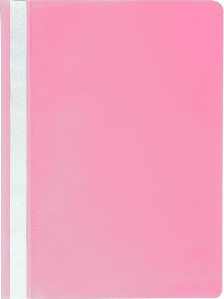 Exacompta 25x Schnellhefter A4 aus PP - Rosa - 449212B Produktbild 