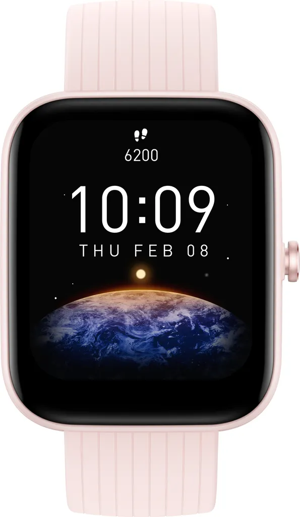 Smartwatch Rosa Amazfit Bip 3 Pro: Eleganza Tech con GPS e SpO2