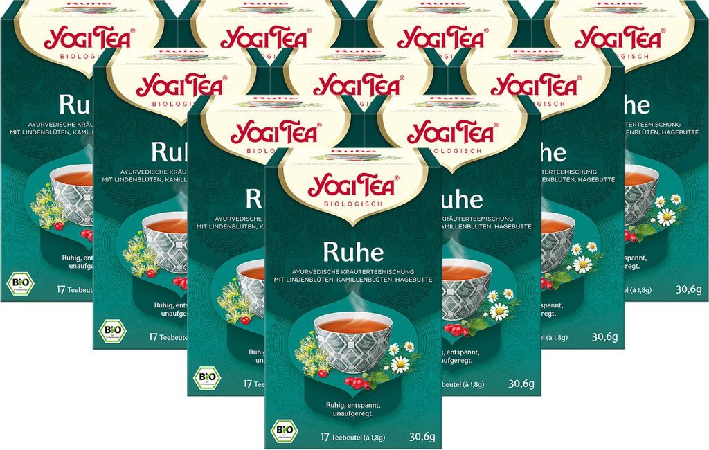 10 x  YOGI TEA Ruhe | 10 x 30,6g Produktbild 