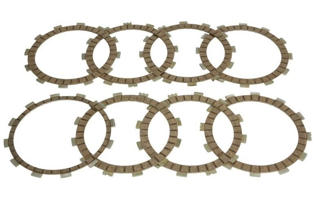 FERODO Belaglamellensatz Kupplung FCD0226 3mm 152mm 166mm Produktbild 