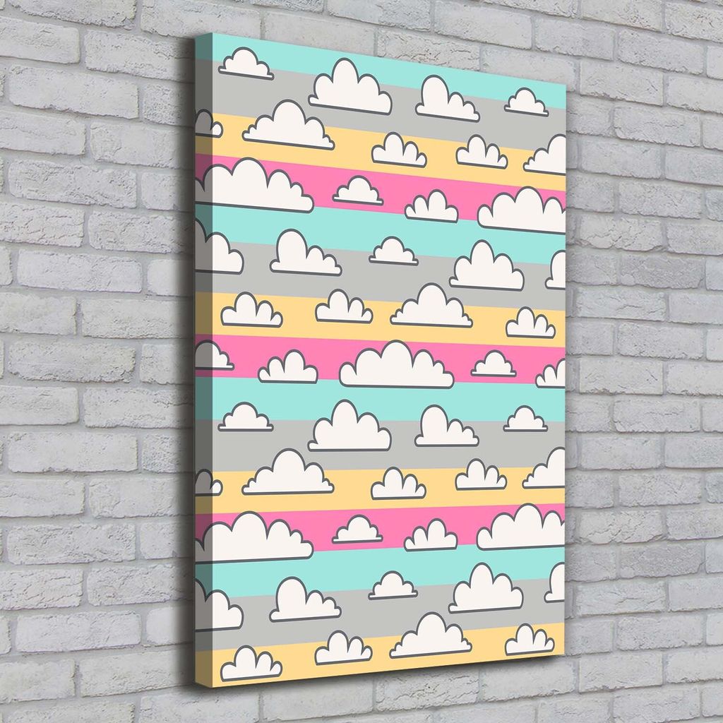 Tulup Leinwandbild - 70x100cm - Wandkunst - Drucke auf Leinwand - Leinwanddruck - Wohnzimmer Wanddekoration XXL - Wohnung Deko Kunstdrucke - Kind...