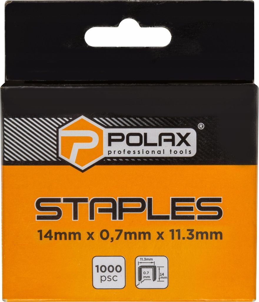 Polsterklammern Typ A/53 (1000 Stück) 14х0,7х11,3 mm Polax