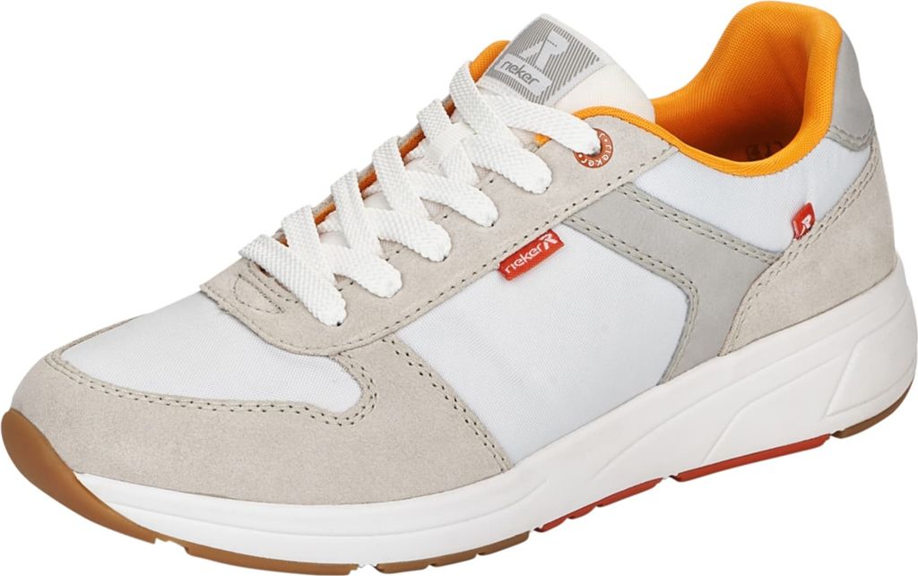 Rieker Sneaker Low Joris Herren 362D3037303032 Weiß 45 EU