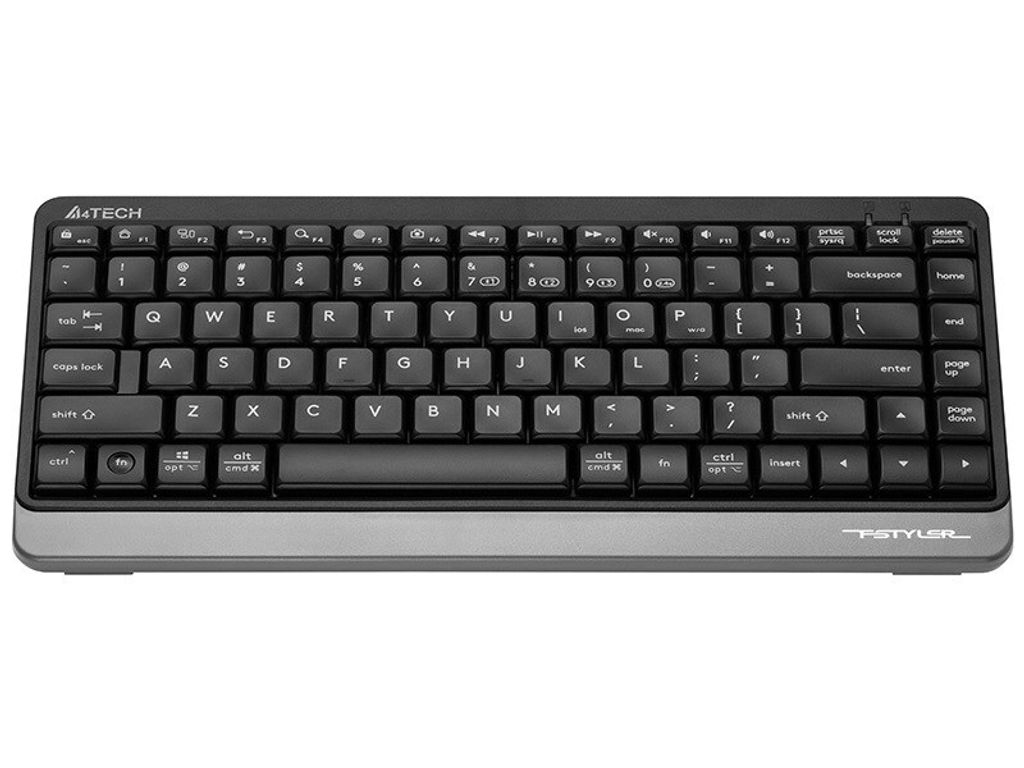 A4TECH Tastatur Fstyler FBK11 2.4GHz+BT Grau