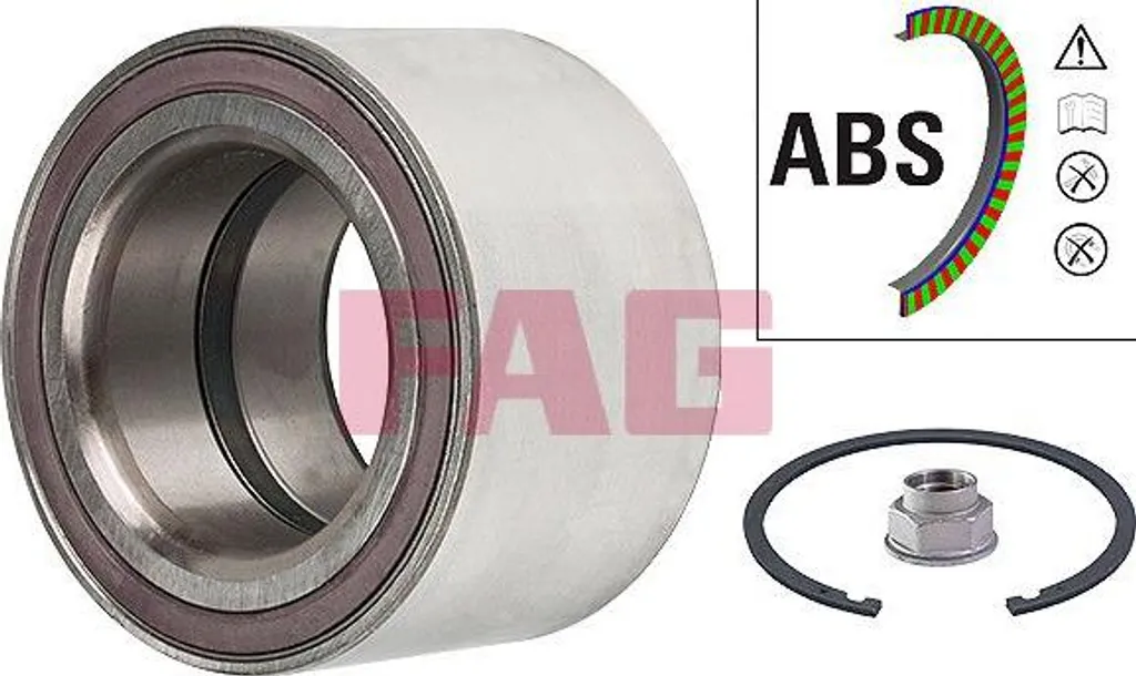 Réparer le roulement de roue NV400 et Master avec le kit FAG 713 6450 40