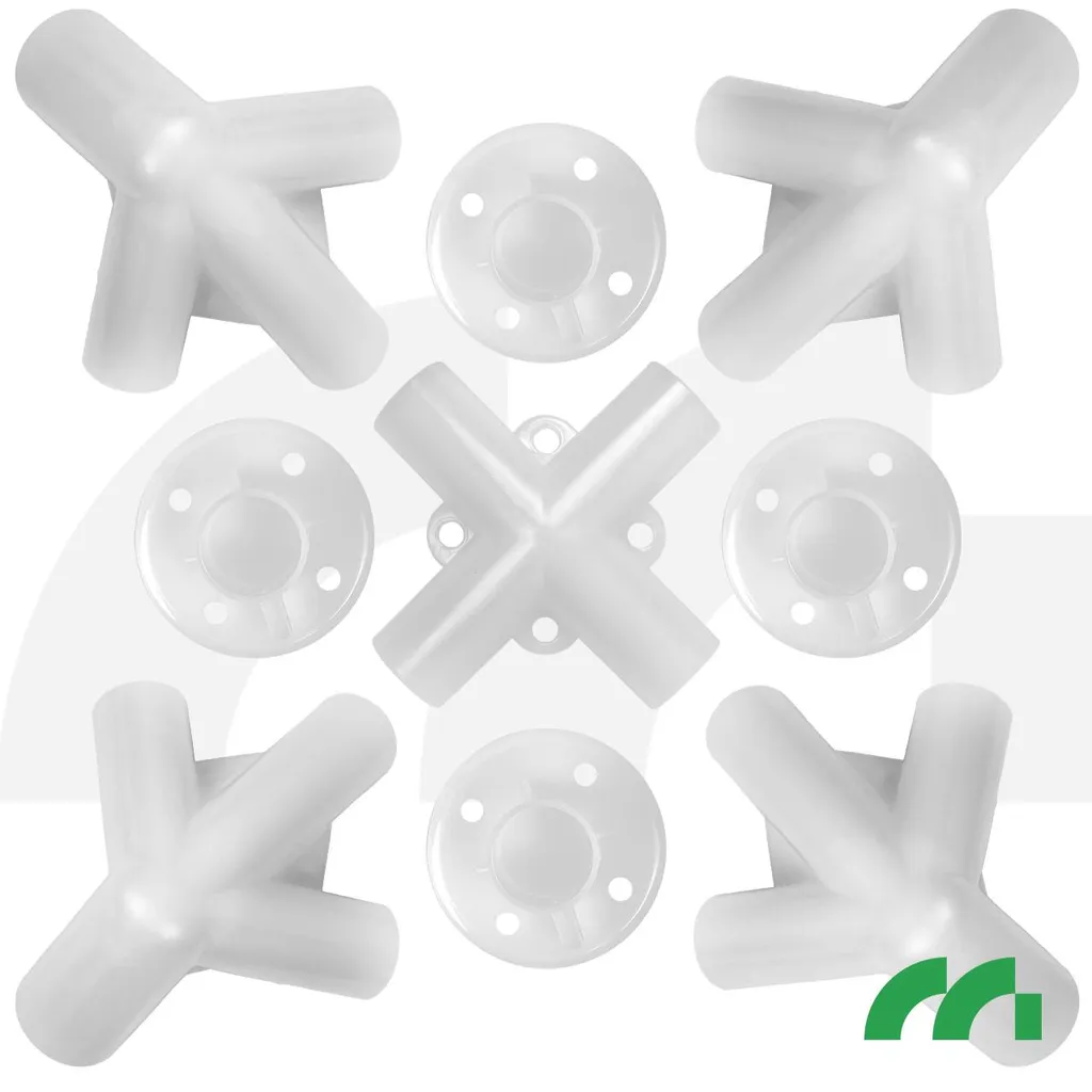 Tonnelle de réception 3x3m MalTec auvent blanc étanche usage extérieur - 10