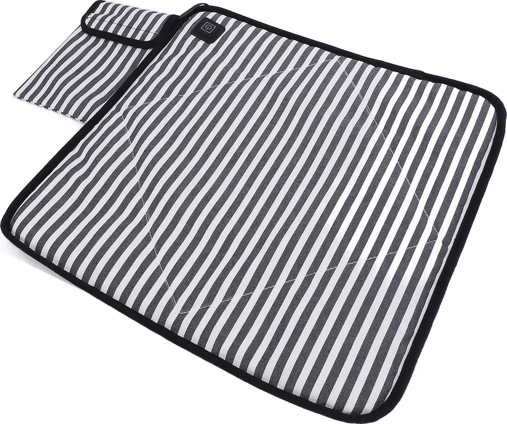 Coussin chauffant réglable USB en toile robuste pour bureau et pêche - 7
