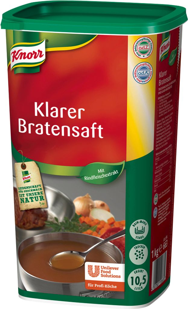 Knorr klarer Bratensaft instant Konserve Kaufland.de