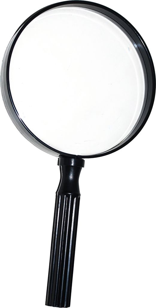 Detektiv-Lupe Detektiv-Kostuemzubehör schwarz 24cm - Produktbild 