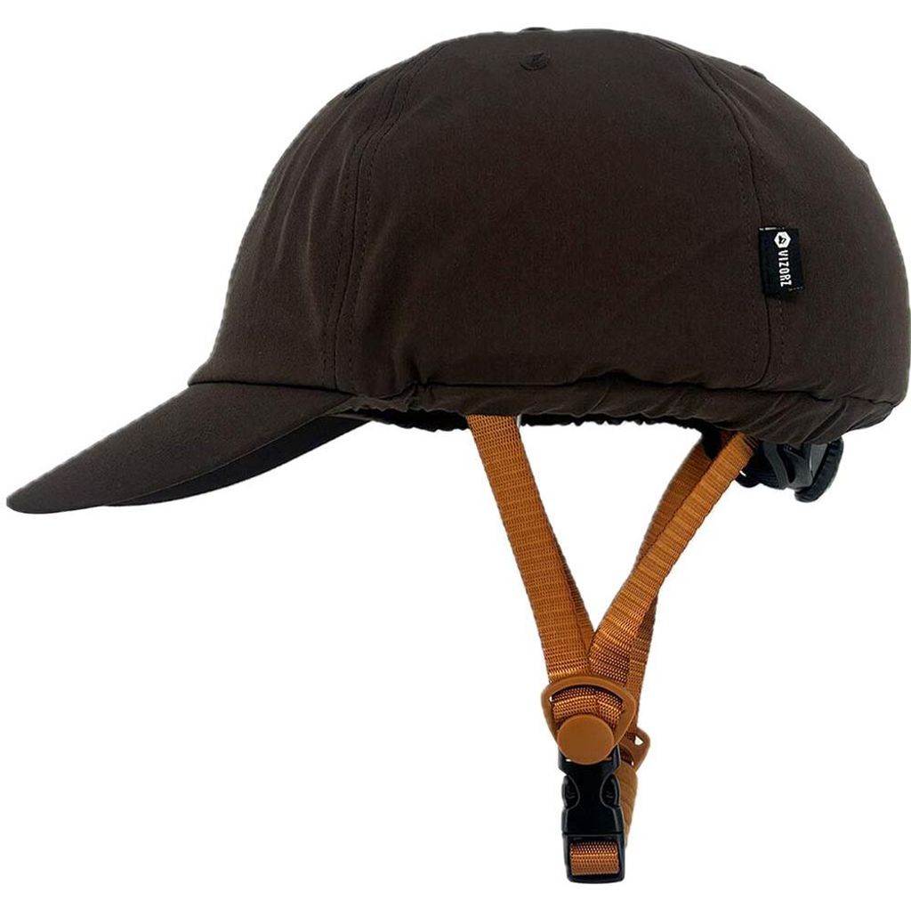 Vizorz SwitchCap Fahrradhelm - Braun base cap Produktbild 