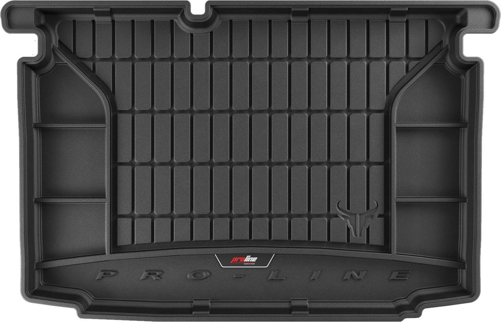 FROGUM Gummi Kofferraummatte Kofferraumwanne für Volkswagen Polo V 2009-2017