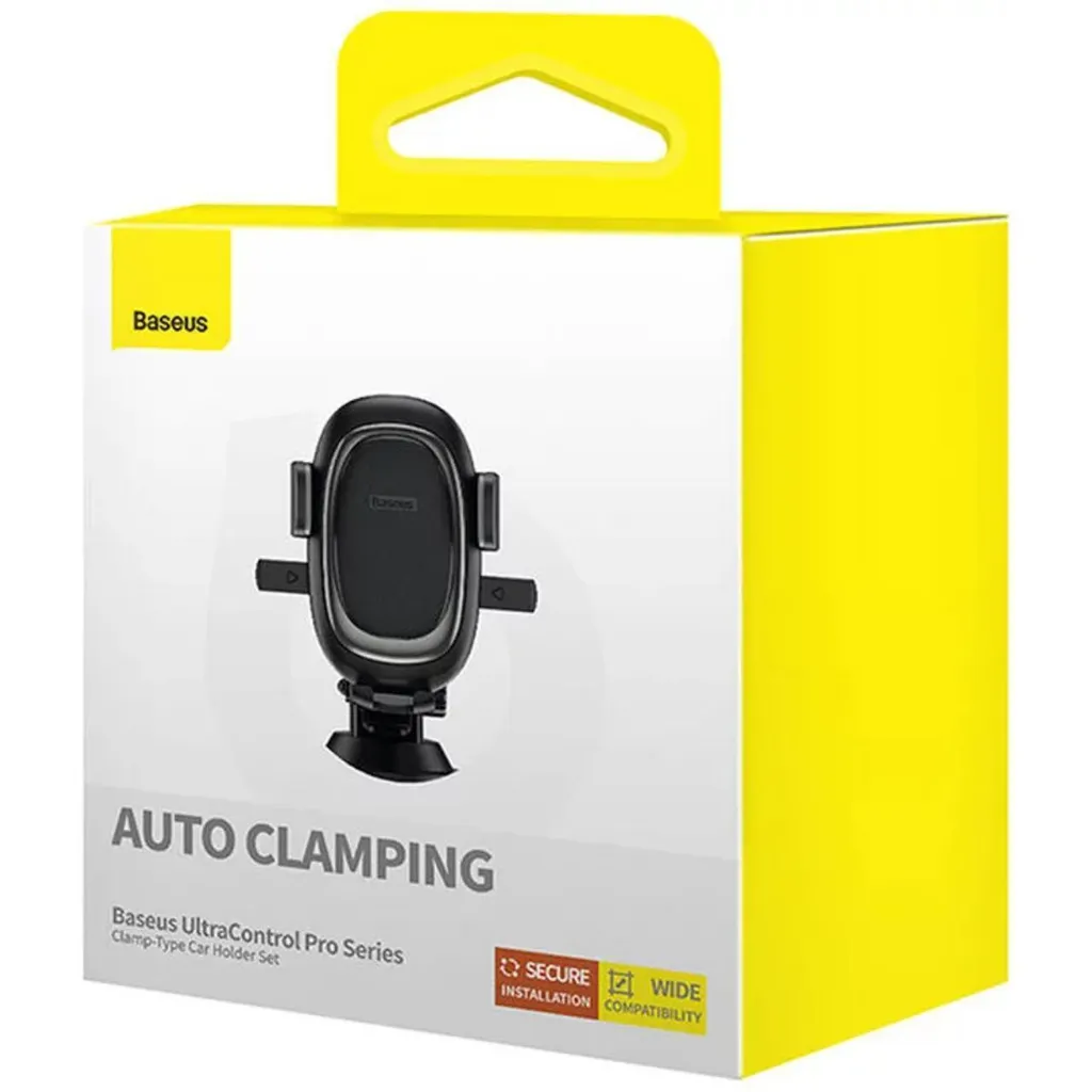 Baseus Ultracontrol Pro Supporto per telefono da auto (nero) - 6