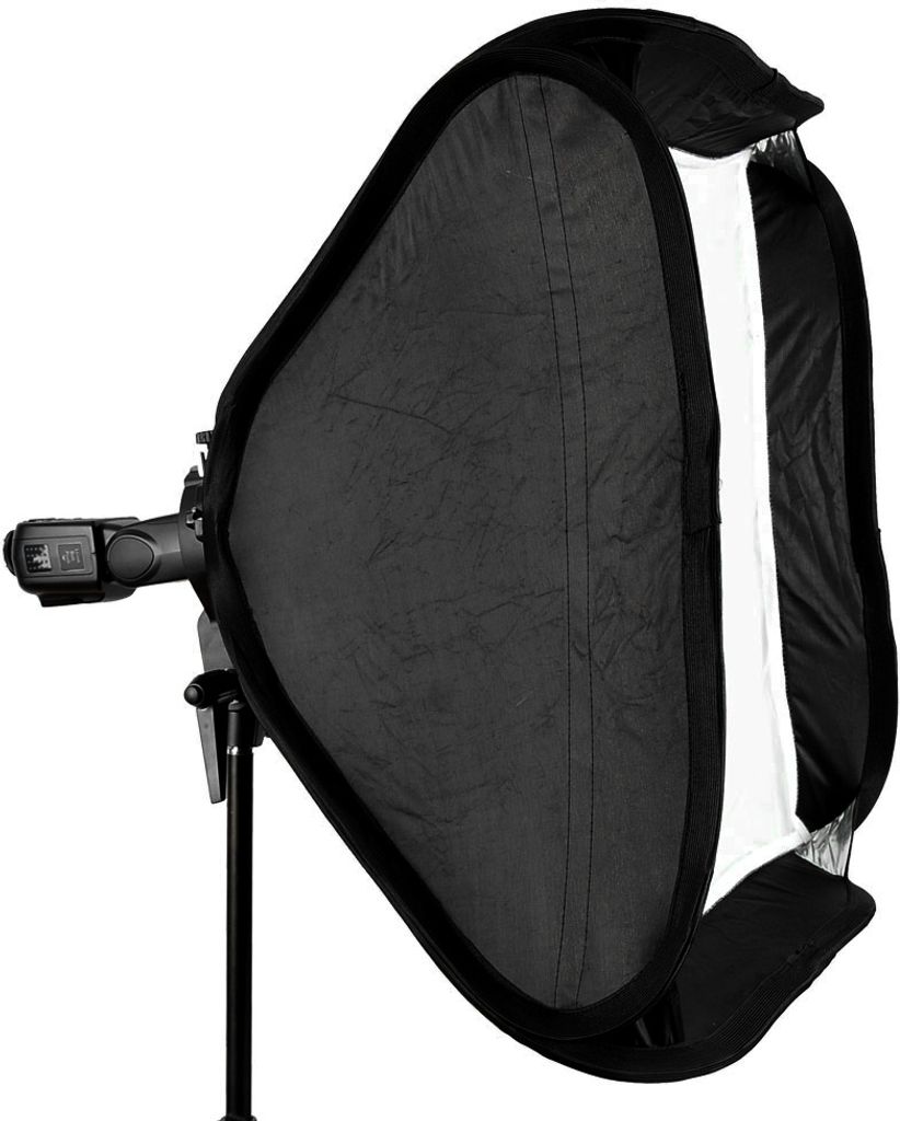 Godox 80 * 80cm / 31 * 31inch Flash Softbox Diffusor mit S-Buegel Bowens Halterung fuer Speedlite-Blitzlicht