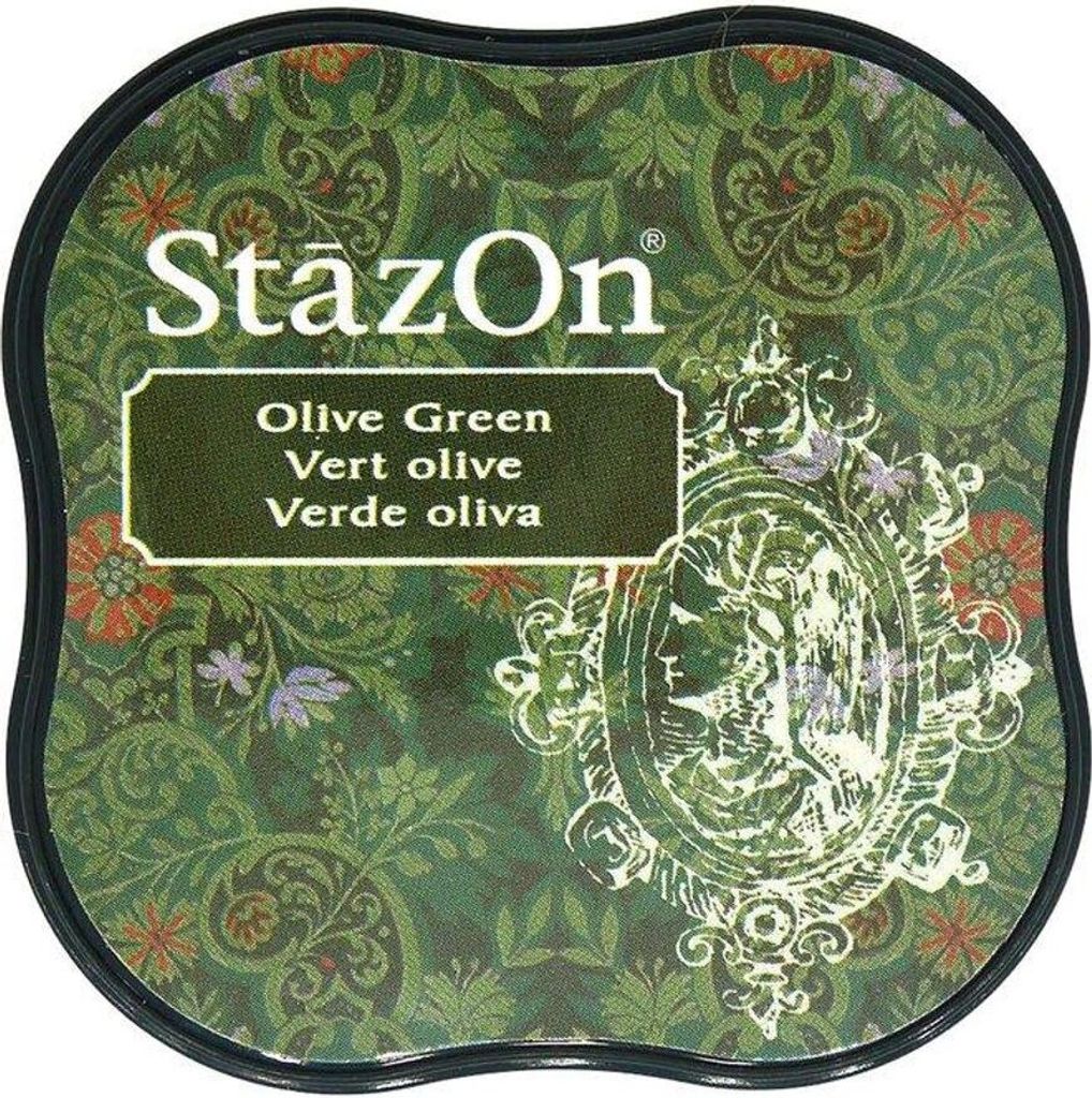 TSUKINEKO - Midi StazOn Stempelkissen - Olive Green