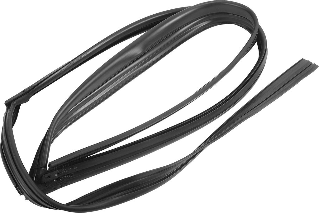 Türfenster-Laufkanaldichtung, Wetterstreifen Glaslaufkanaldichtung, für Honda Accord 1994-1997, Gummi, Vorne Rechts, Nr.72235SV4003, Schwarz, 1 Stk