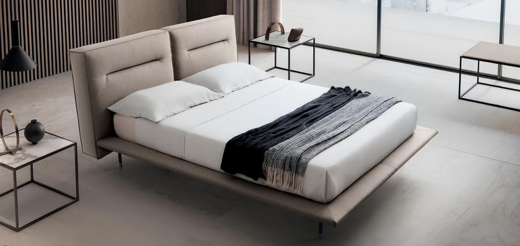Design Holz Kunstleder Betten 200x200cm Bett Schlafzimmer Hotel Betten Doppel