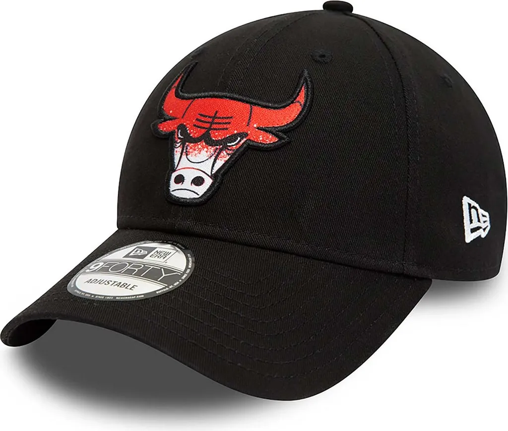 Casquette réglable New Era NBA Chicago Bulls 940 Gradient Infill Noire