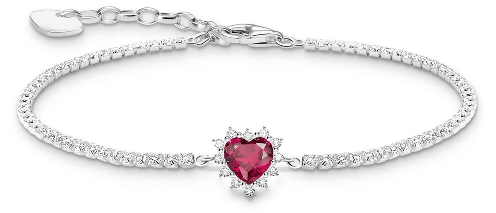 Thomas Sabo A2188-013-10-L19V Bracciale cuore donna Romance Immagine del prodotto 