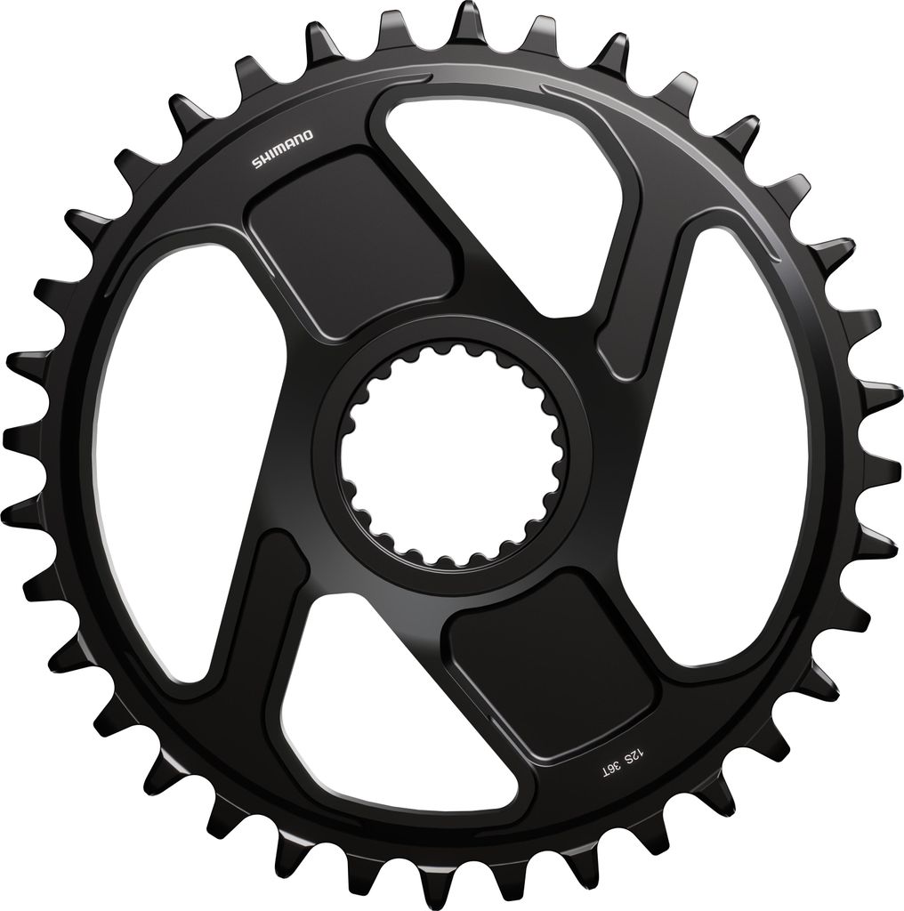 SHIMANO Kettenblatt XT SM-CRM86 für FC-M8200, 36Z - präziser Antrieb für ansp...