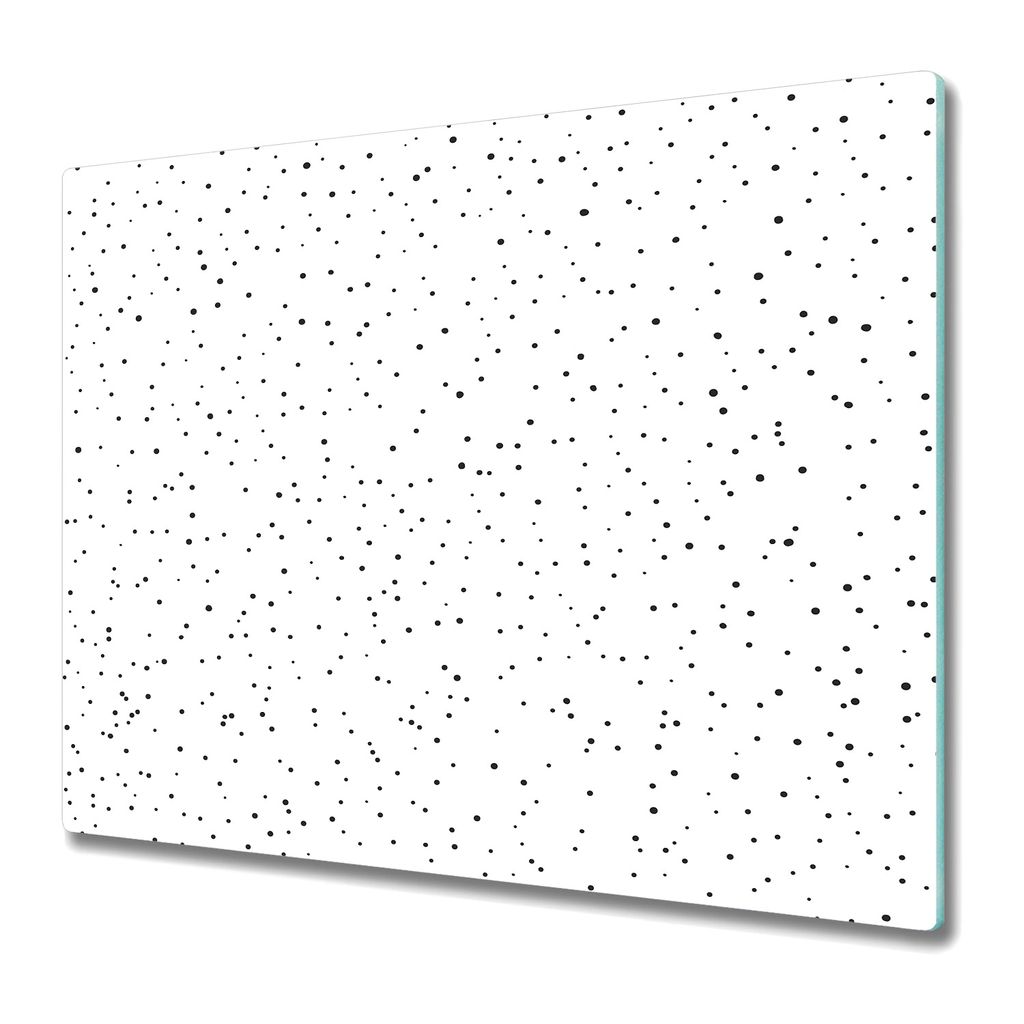 Küchenteller - Glasschneidebrett - Herdabdeckung -Chaotic Dots