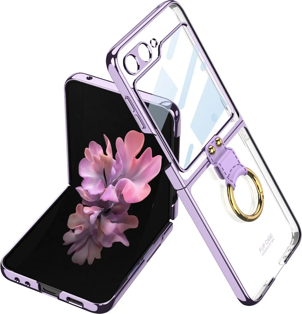 Protezione 360° Samsung Z Flip 6 / 7 FE - Cover PC Rigida Viola