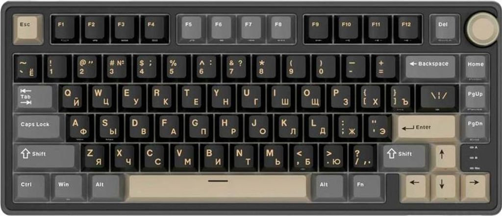 Herní klávesnice Royal Kludge R75 Phantom K Silver Switch Obrázek produktu 