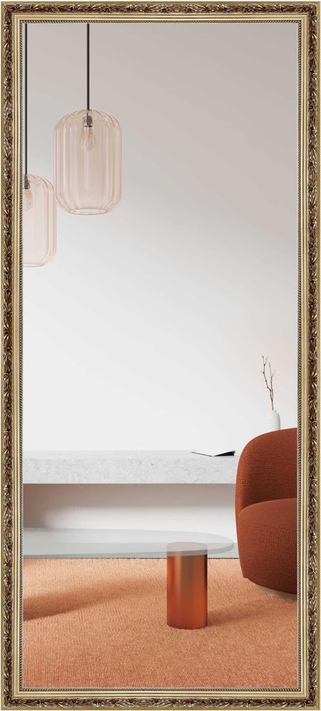 nielsen HOME Wandspiegel Francesca, Gold, Holz, ca. 70x170 cm