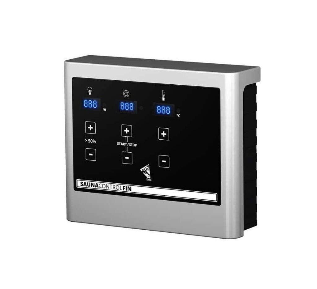 Karibu Steuergerät easy finnisch weiß für Starkstrom Öfen