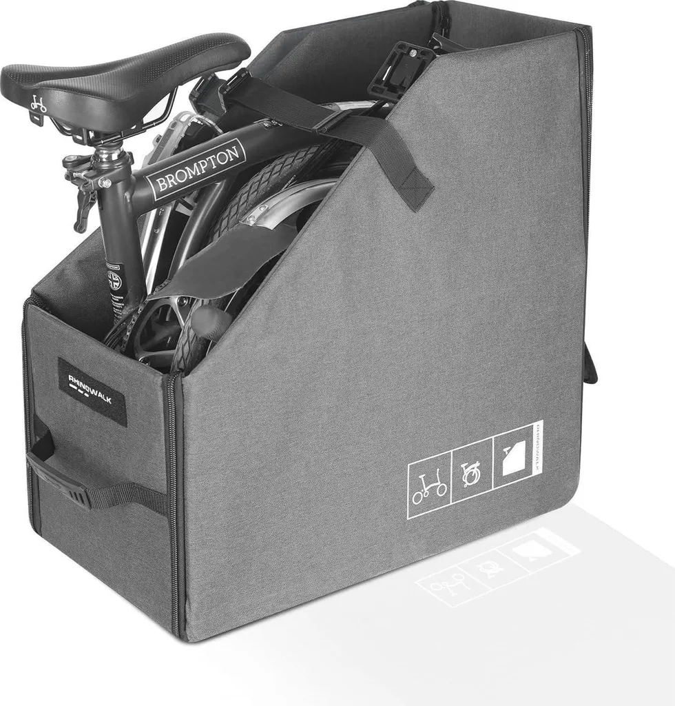 Protection Vélo Pliant Rhinowalk pour Transport Voiture et Garage 16"
