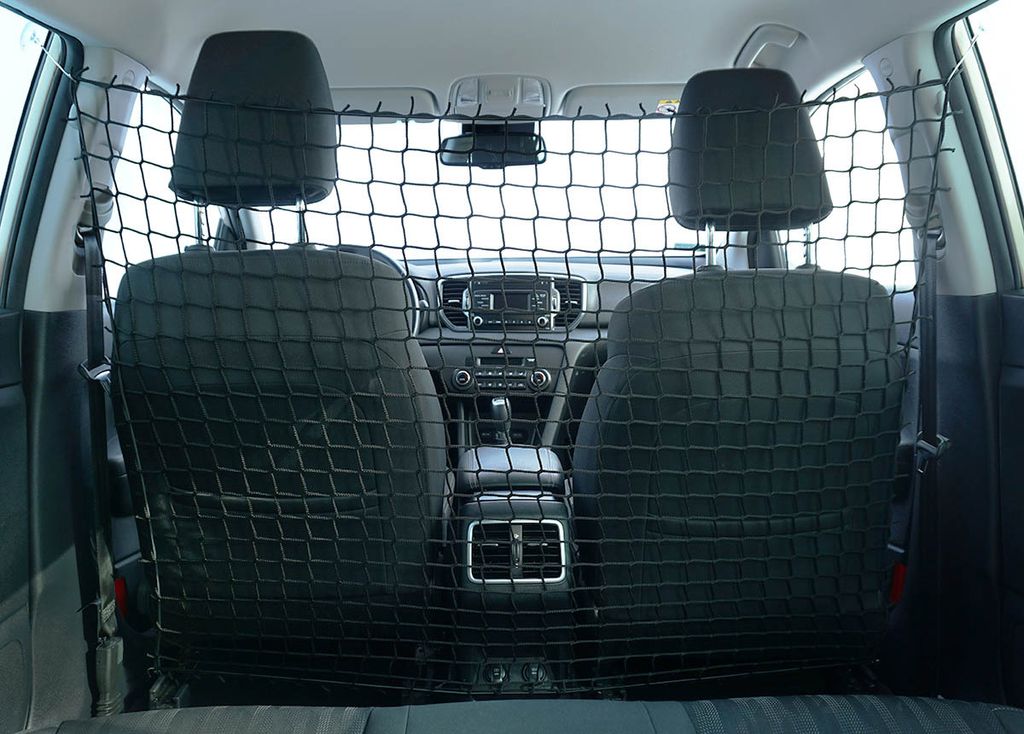 GepäCknetz Auto Kofferraum Schwarzes hinteres Gepäcknetz aus Nylon