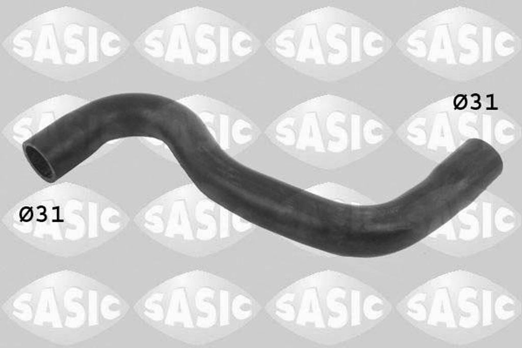 SASIC Kühlerschlauch Wasserschlauch passend für PEUGEOT 307 Produktbild 